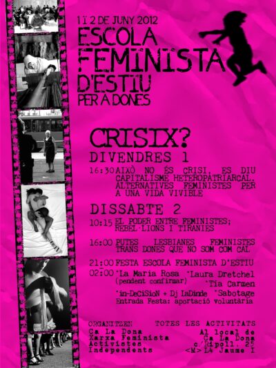 Enquesta de valoració de l’Escola Feminista d’Estiu 2012