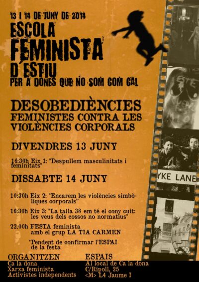 ESCOLA FEMINISTA D’ESTIU 2014