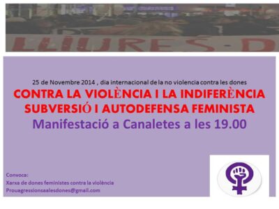 25N, Dia Internacional de la No Violència contra les Dones
