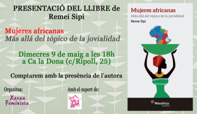 Presentació del llibre de Remei Sipi [Dc 9/05]