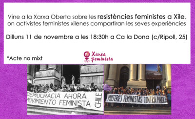 Xarxa Oberta: resistències feministes a Xile