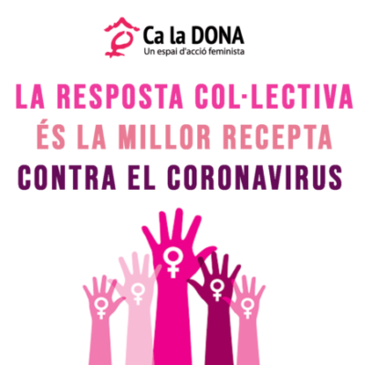 La resposta col·lectiva és la millor recepta contra el coronavirus